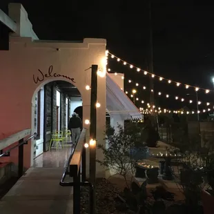 Very cute entrance!