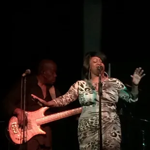 Angela Bell. Come early and come often.