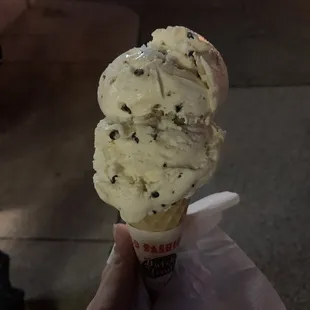 Cookie Dough Hand-dipped Ice Cream