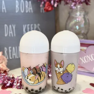 Dessert Corgi Bottles