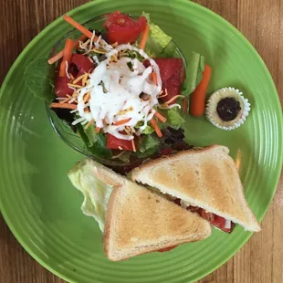 BLT with so much bacon