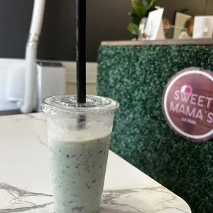 Mint Chocolate Chip Milkshake