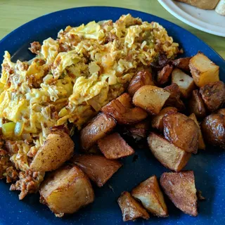 Chorizo Scramble