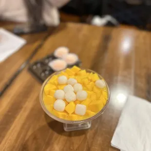 #23 Mango Sago and Pomelo w Glutinous Rice