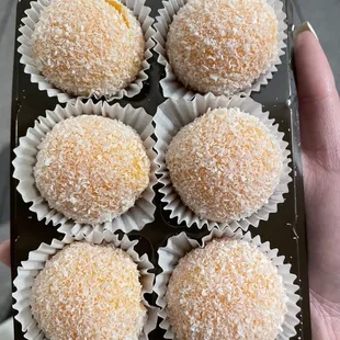 #31 Mango Mochi #32 Durian Mochi