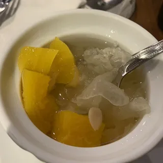 #10 Stewed Papaya with White Fungi and Almonds