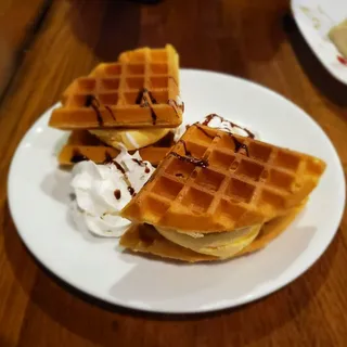 #A12 Waffle Ice Cream Sandwich