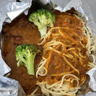 #111 Chicken Steak with Home Made Meat Sauce