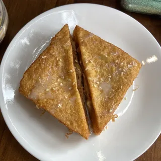 #306 Condensed Milk Peanut Butter Toast