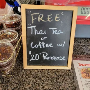 Anything free is a plus!