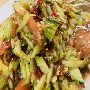 Spicy Cucumber Salad