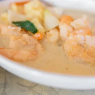 Green Curry Shrimp