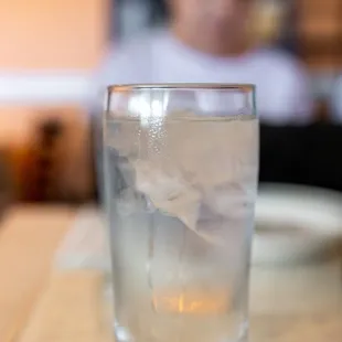 Complimentary Water ($0)