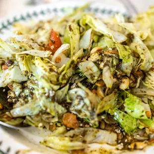 Tea Leaf Salad Post-Mix