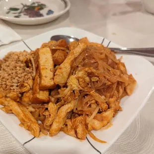 Chicken pad Thai