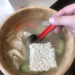 Sizzling Rice Soup