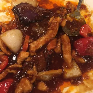 Chicken with Eggplant