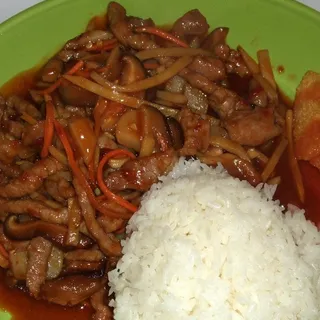 Shredded Pork in Garlic Sauce
