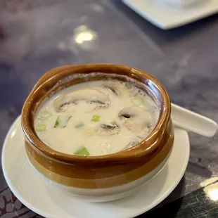 Coconut chicken soup