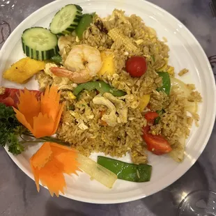 Mango fried rice