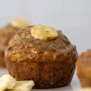 For all the banana bread lovers: Sweet Manoa's Hawaiian Apple-Banana Muffin topped with house made oat dulce de leche.
