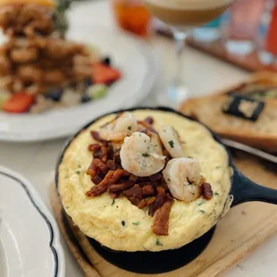 Soufflé egg skillet