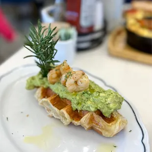 Avocado Croffle