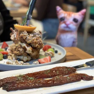 Chicken Croffle, Millionaires Bacon