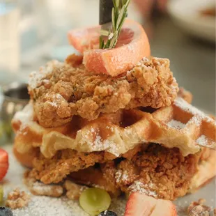 chicken croffle