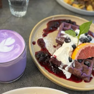 Blueberry Moffle