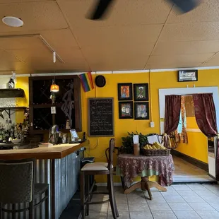 Inside