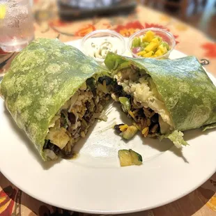 Veggie burrito