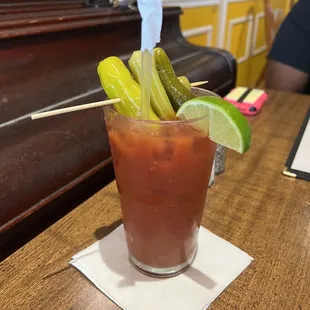 Bloody Mary drink