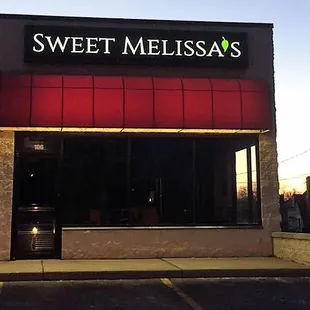 the front of the store