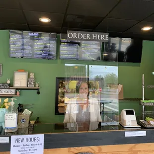 We have our shields up for the safety of our customers!