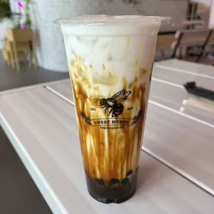 Dirty Boba Fresh Milk