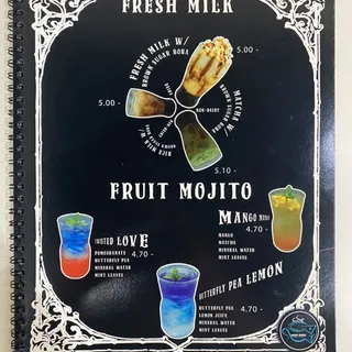 Dirty Boba FRESH MILK