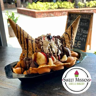 Slingshot Bubble Waffle