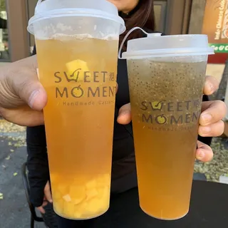 Passion Fruit Tea with Chia Seeds