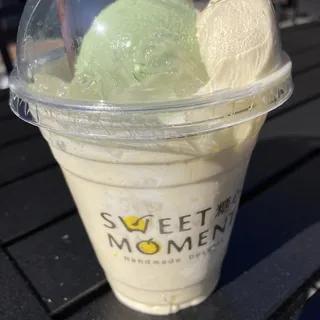 Milk Tea With Puff Cream