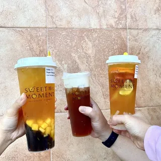 Lychee Cheese Black Tea