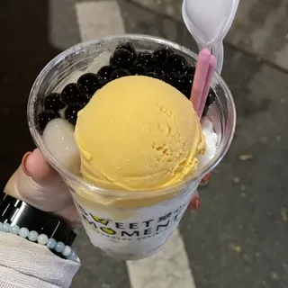 Creamy Snowflake with Ice Cream