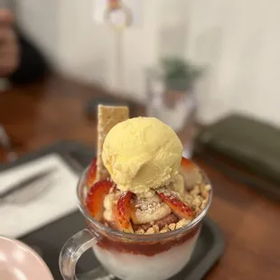 Cheesecake bingsoo