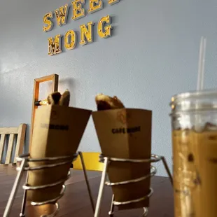 Korean sweet pancakes (hotteok)