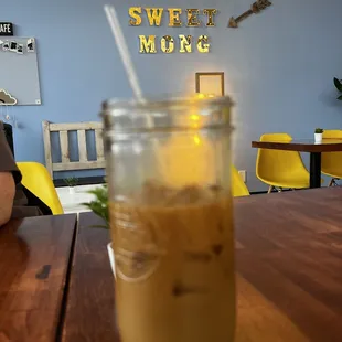 Sweet Mong ice coffee