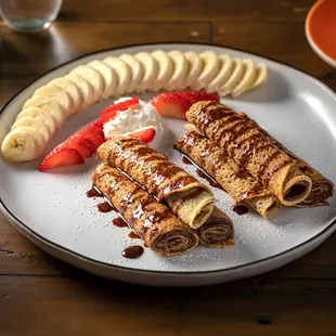 crepes, food