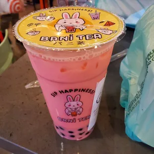 Strawberry Bubble Tea