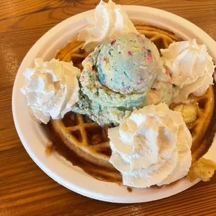 Waffle and Ice Cream Signature