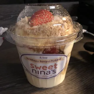 8 Oz. Strawberry Banana Pudding