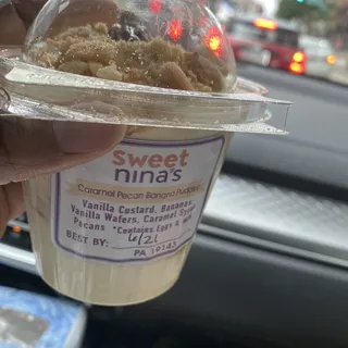 8 Oz. Peach Banana Pudding